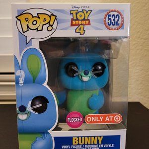 Toy Story 4 Bunny Flocked Target Exclusive Funko Pop
